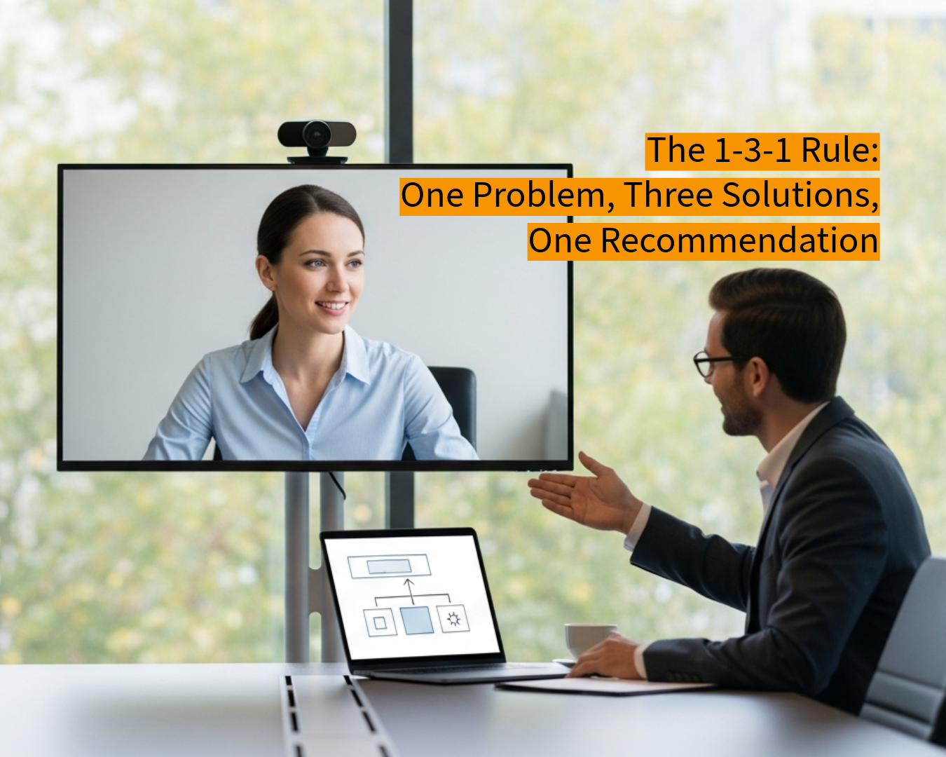 The 1-3-1 Rule: One Problem, Three Solutions, One Recommendation
